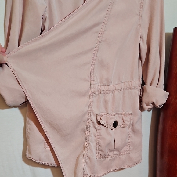 Knox Rose Light Pink Utility Jacket - Picture 4 of 6
